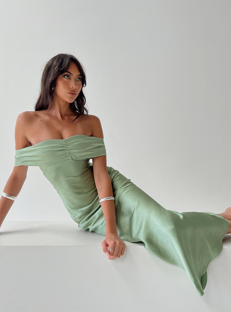 Sadee Maxi Dress Sage · photo 1