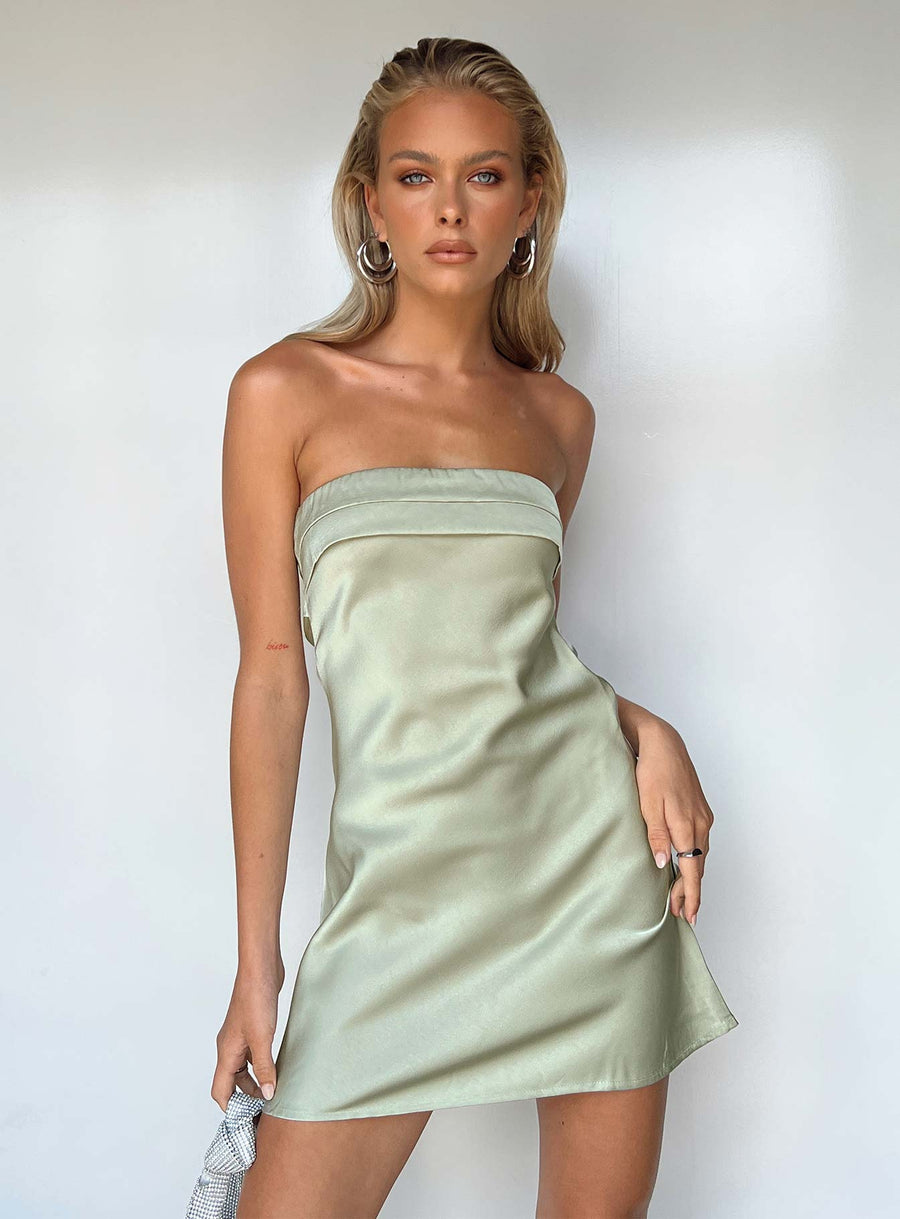 Phillipa Mini Dress Sage · photo 6