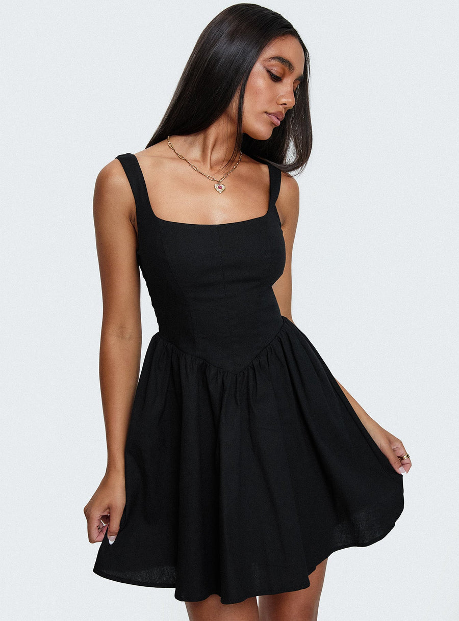 Martie Mini Dress Black · photo 1