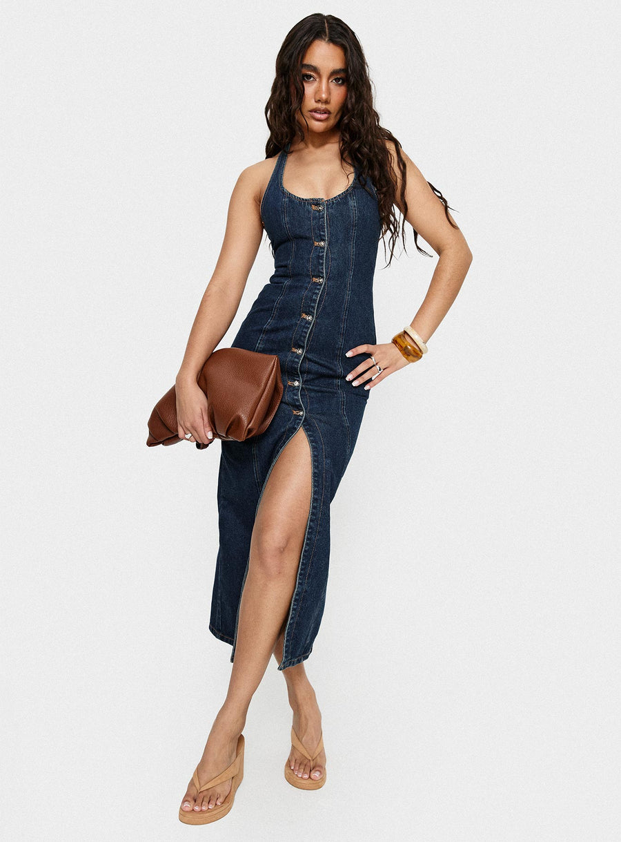 Kenny Maxi Dress Indigo · photo 1