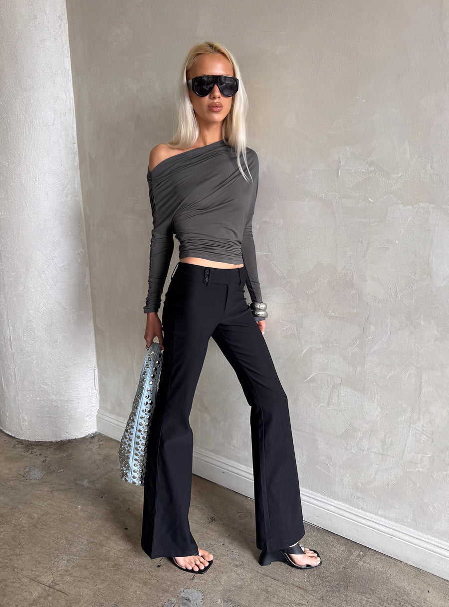 Kinkirk Flared Pants Black · photo 1