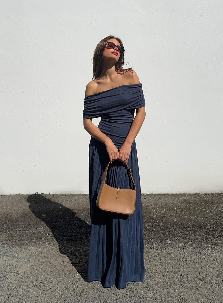 Field Of Dreams Maxi Dress Navy · photo 1