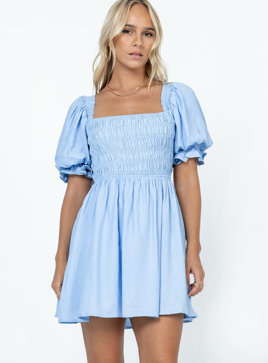 Dani Mini Dress Blue · photo 1