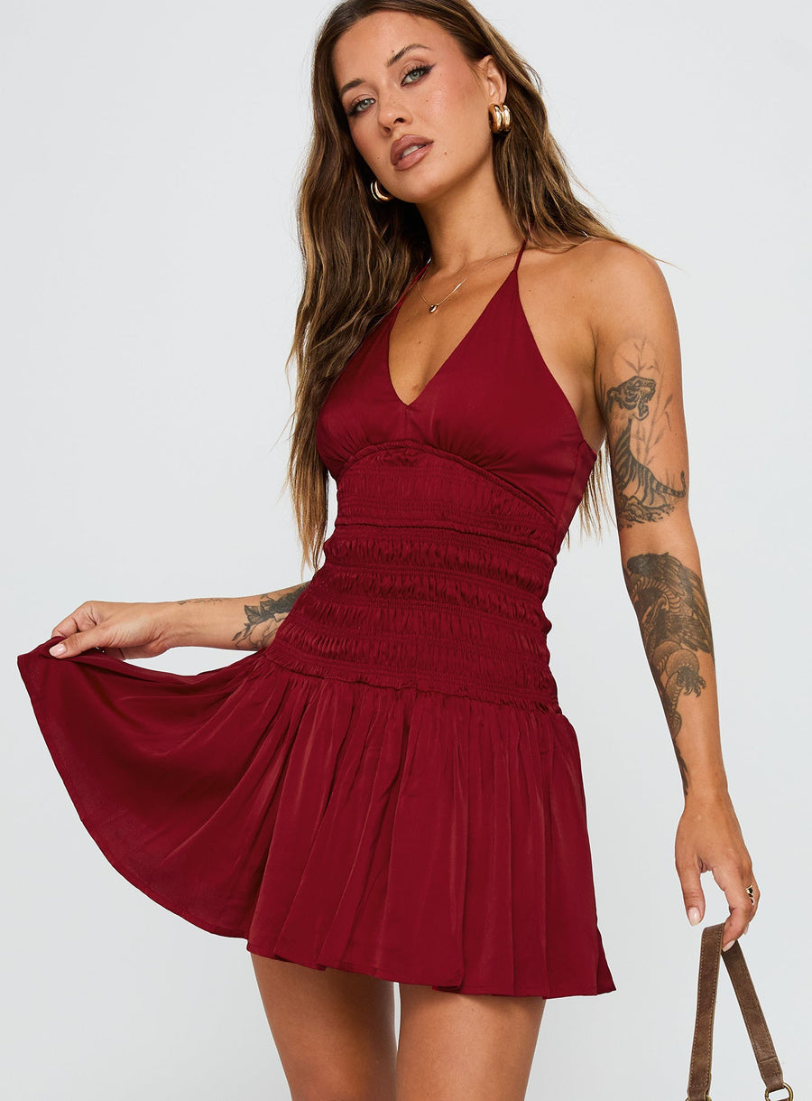 Mariachi Mini Dress Red · photo 1