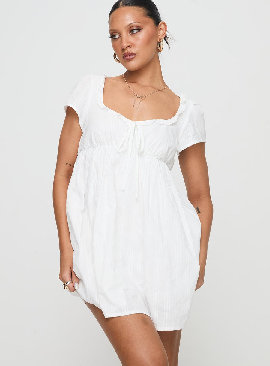 Monsterrat Mini Dress White · photo 1