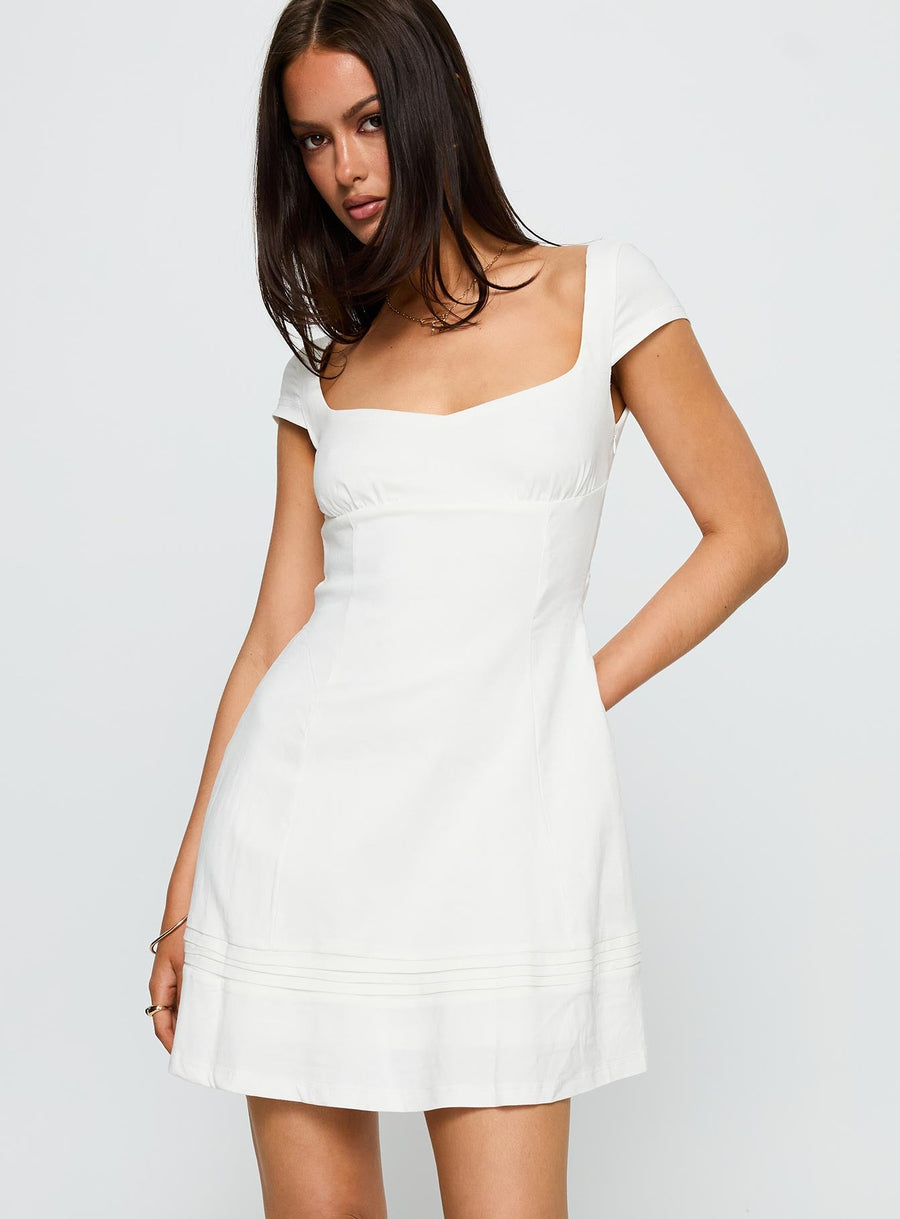 Infinite Wonders Mini Dress White · photo 2