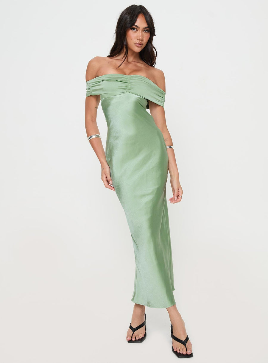 Sadee Maxi Dress Sage · photo 2