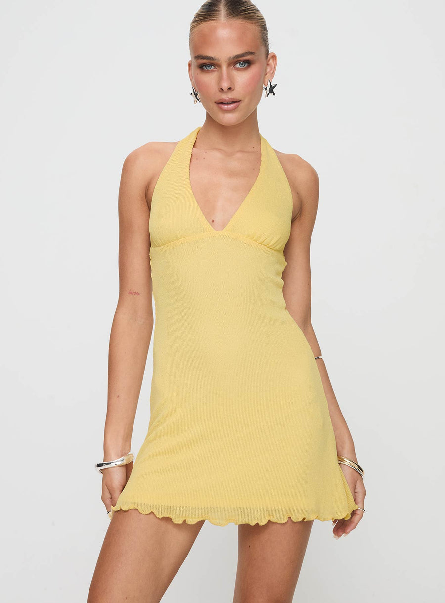 Leam Mini Dress Butter · photo 2