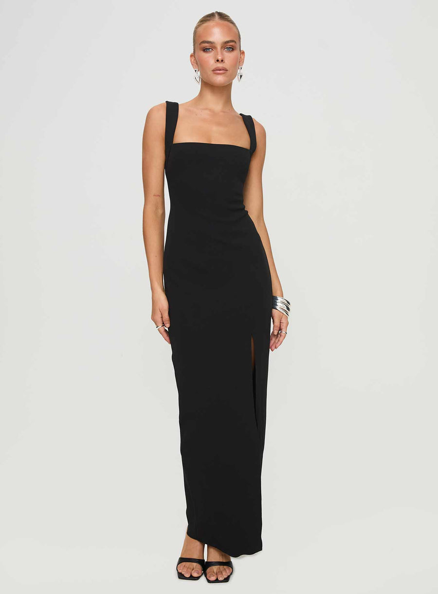 Bombshell Maxi Dress Black · photo 2