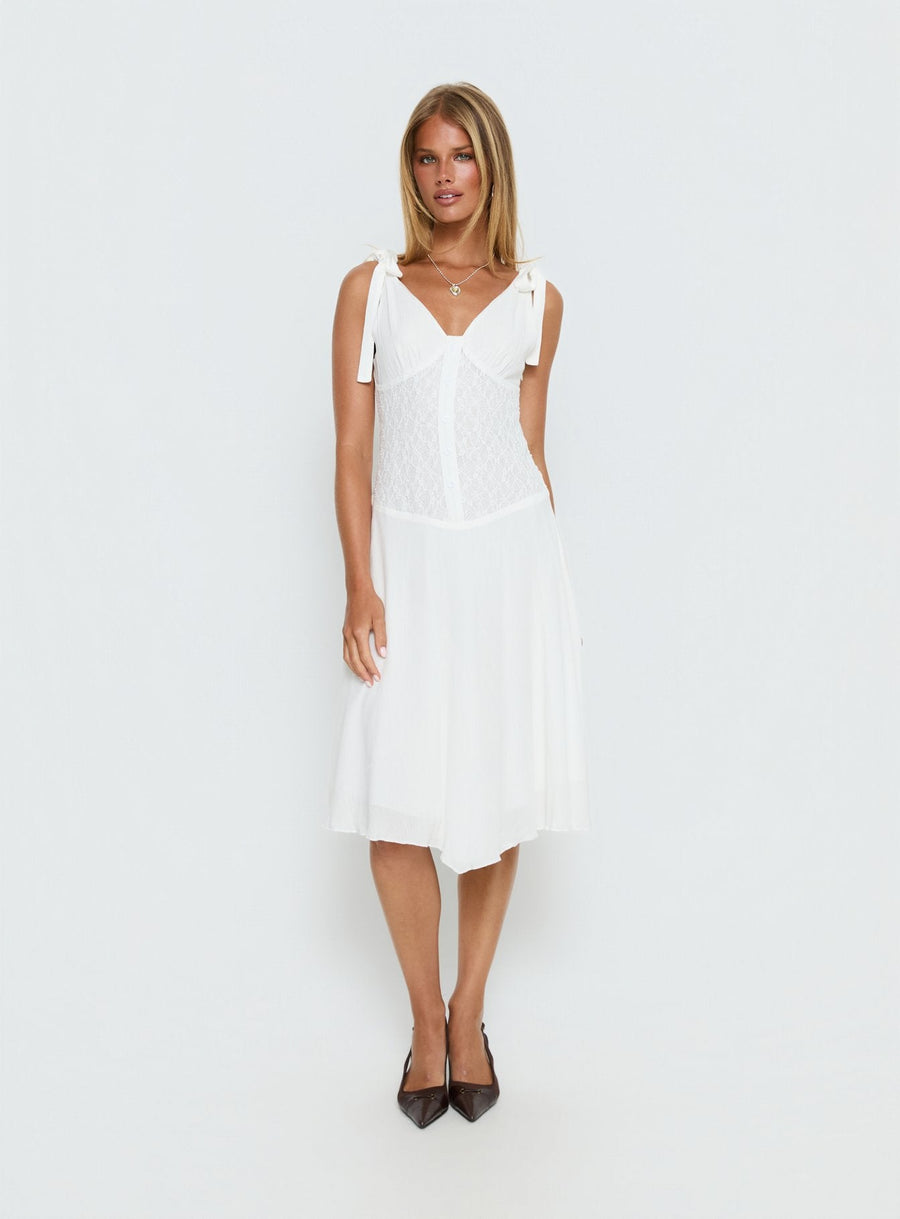 Danira Midi Dress White · photo 2
