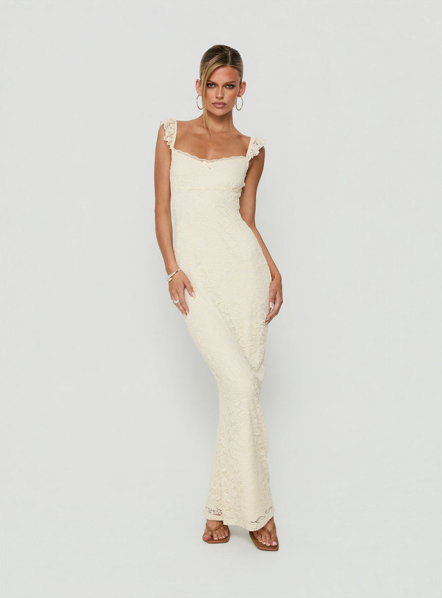 Beacall Maxi Dress Lemon · photo 2