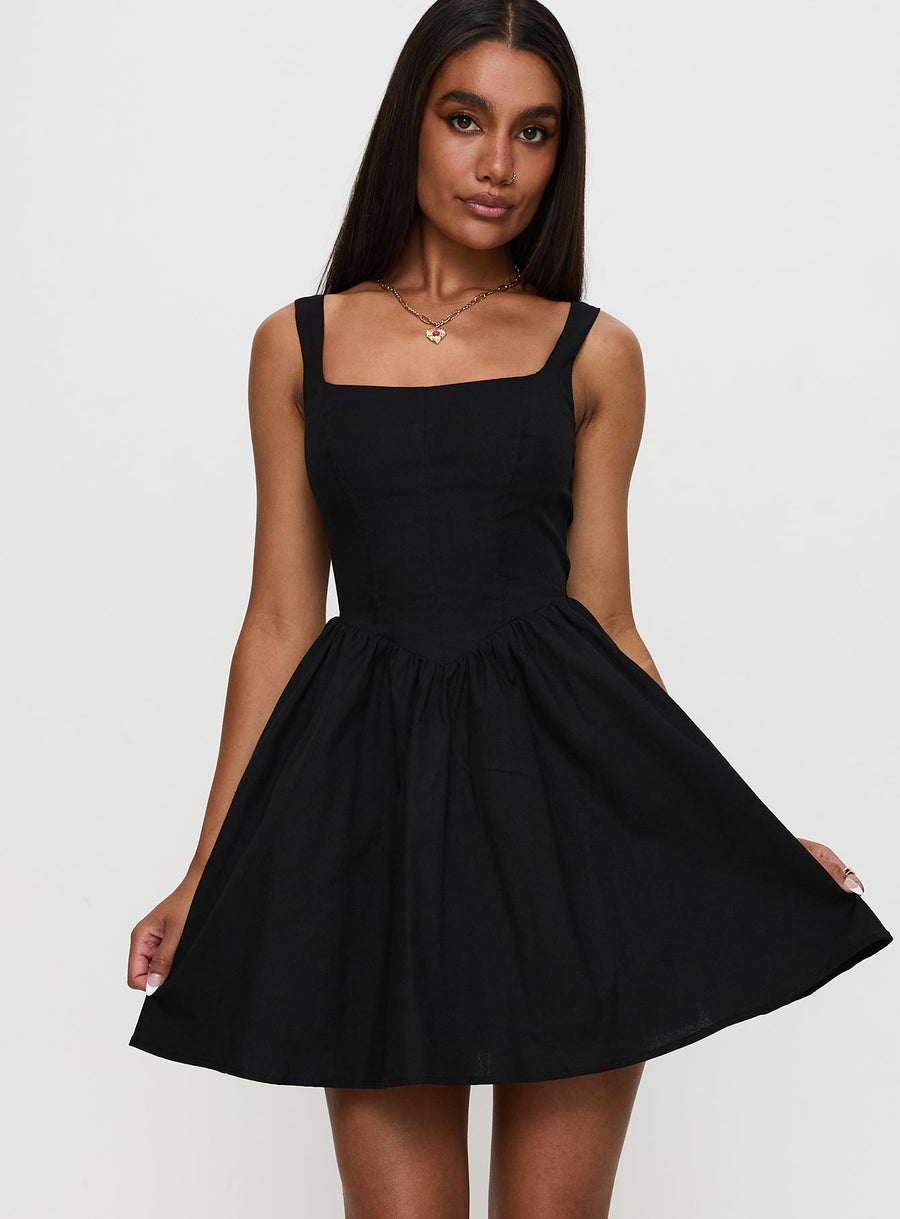Martie Mini Dress Black · photo 2