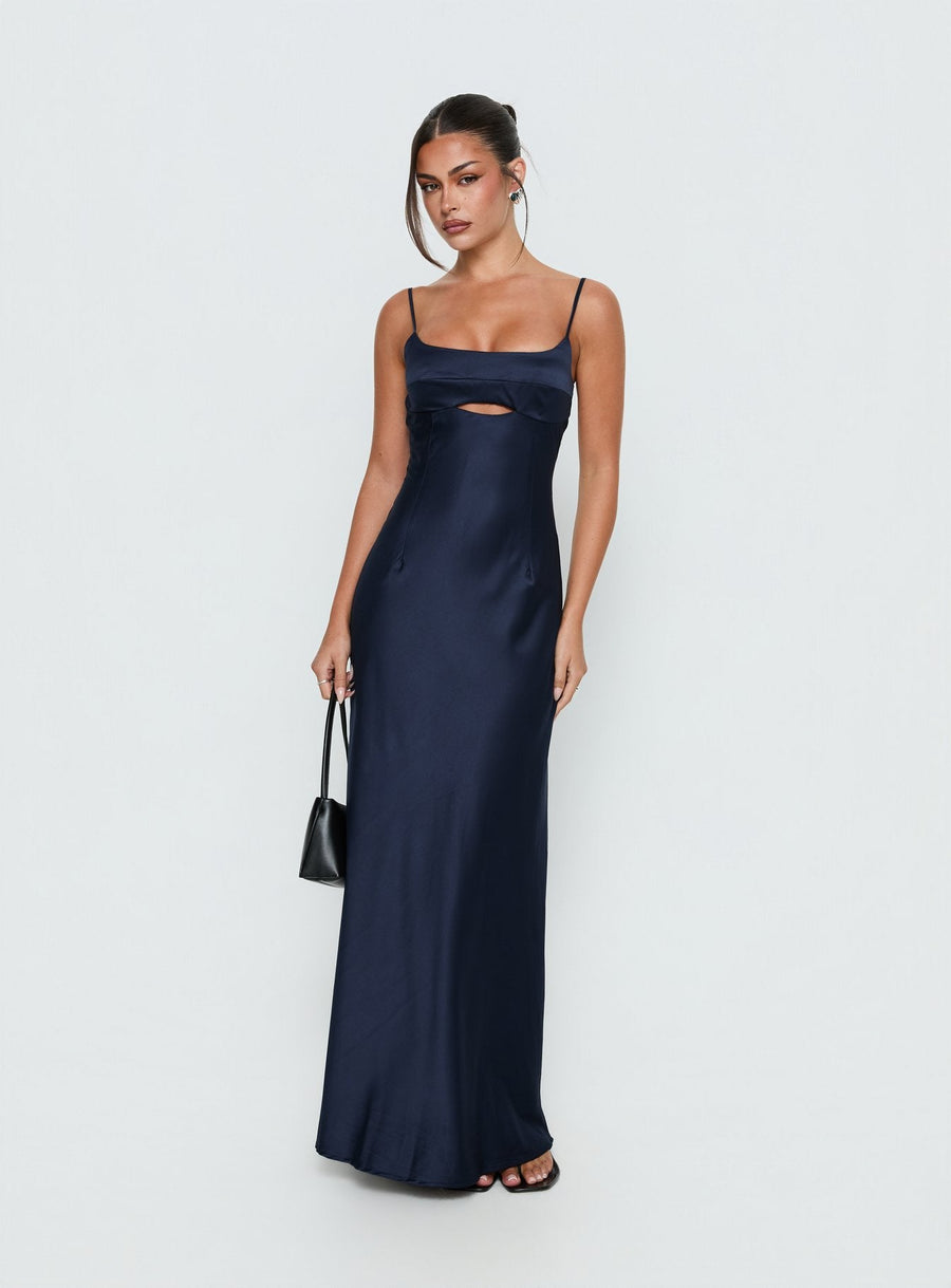 Powell Maxi Dress Navy · photo 2