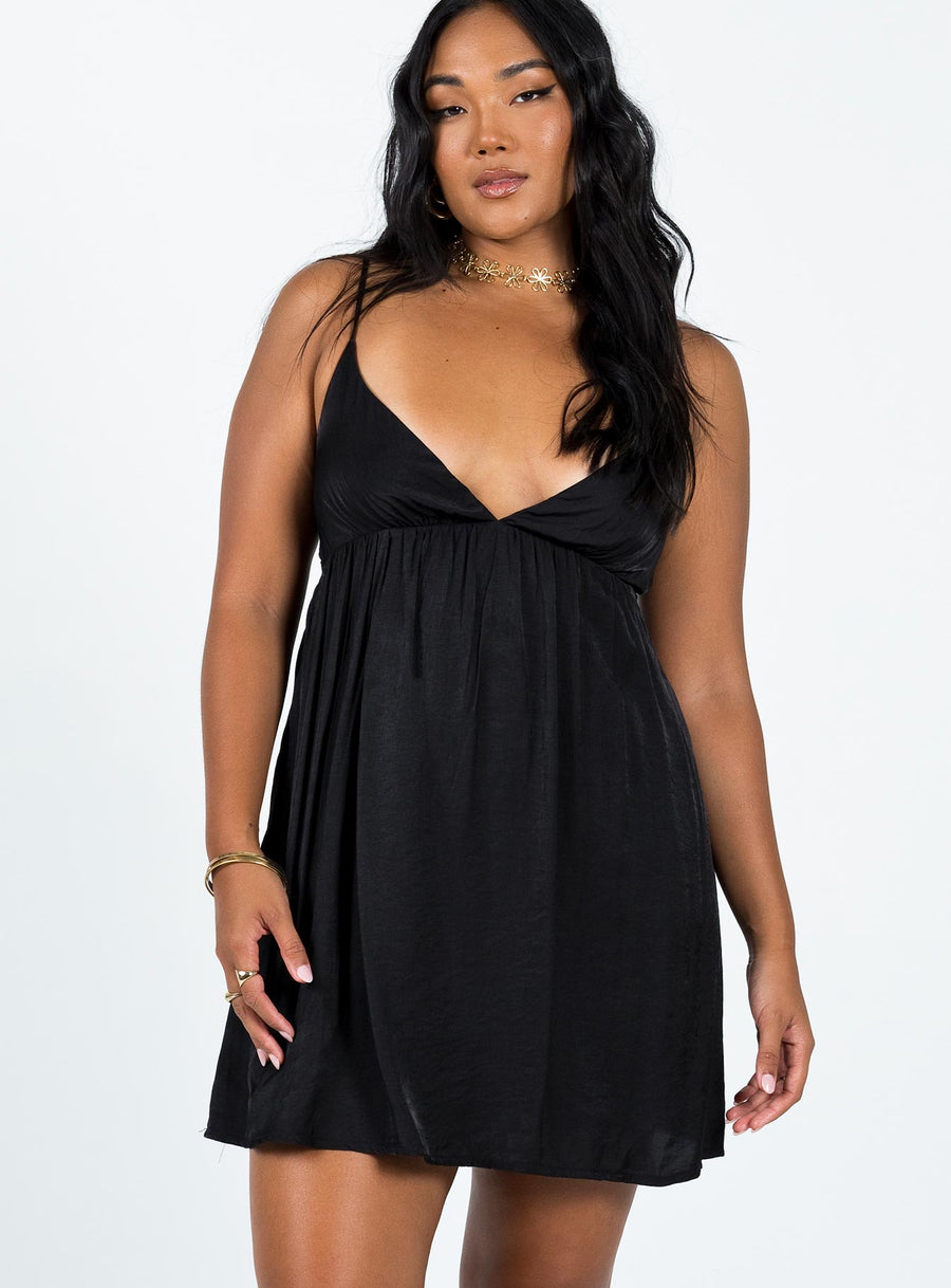 Koko Mini Dress Black · photo 1