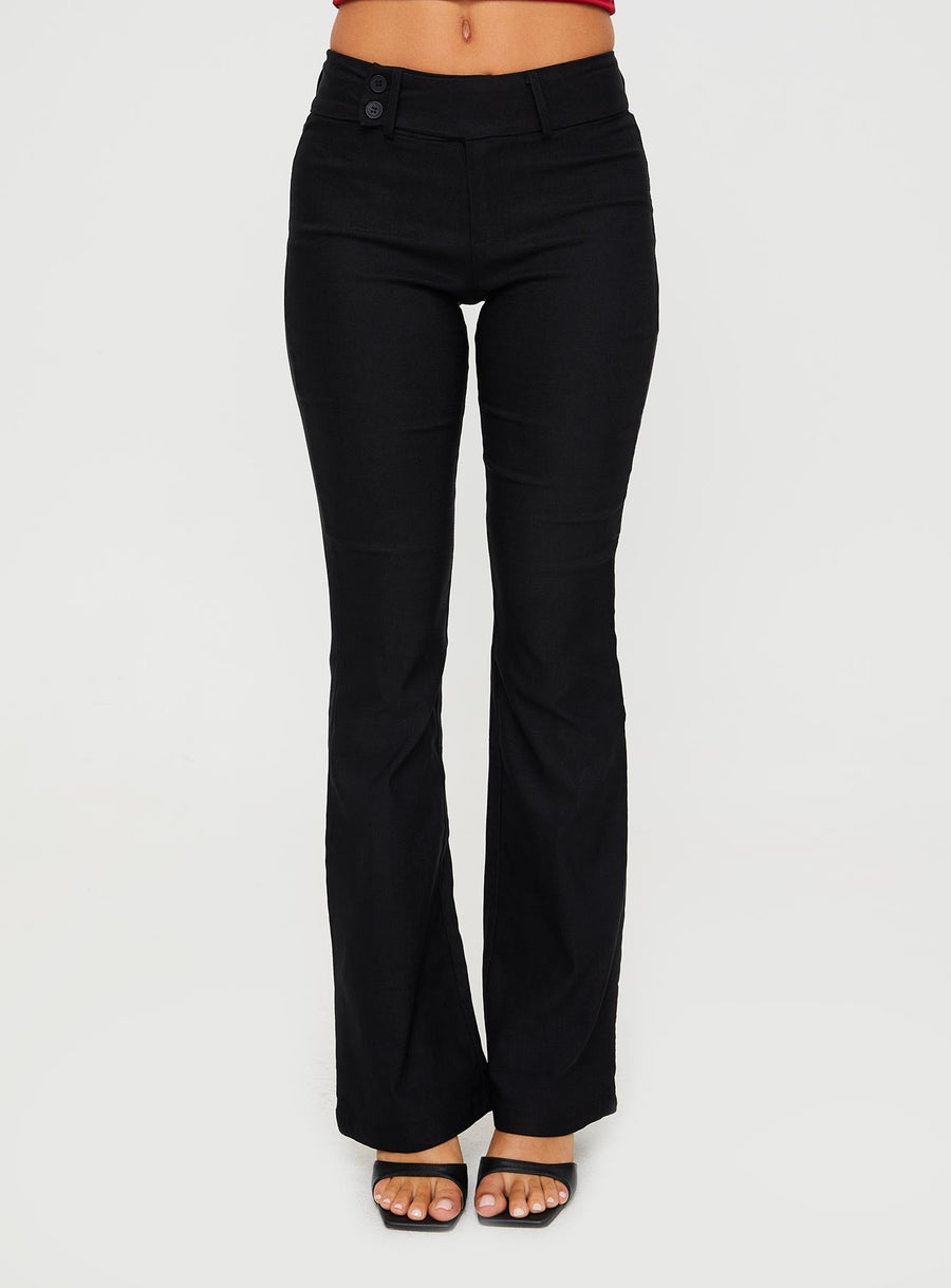 Kinkirk Flared Pants Black · photo 2