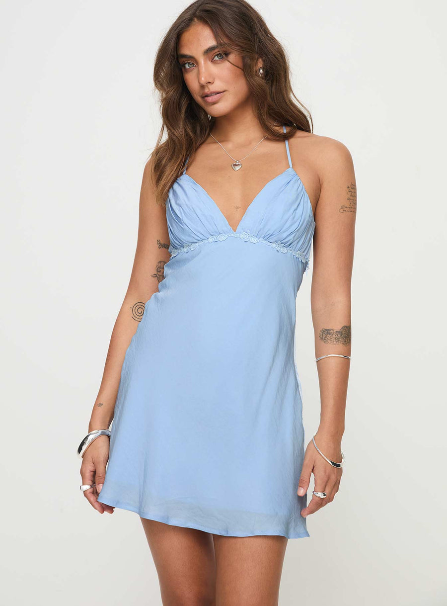 Sagi Mini Dress Blue · photo 1