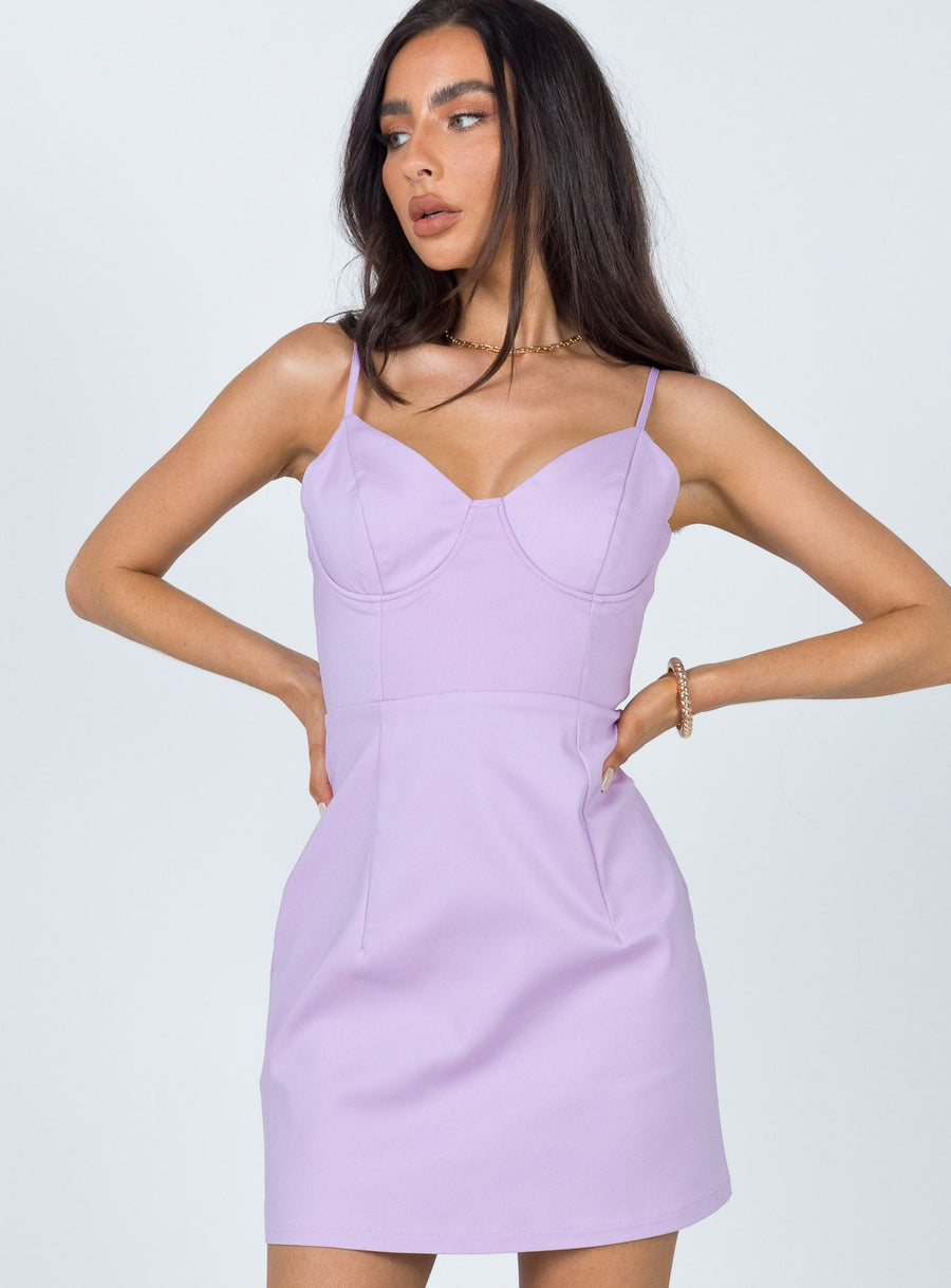 Novella Mini Dress Lilac · photo 1