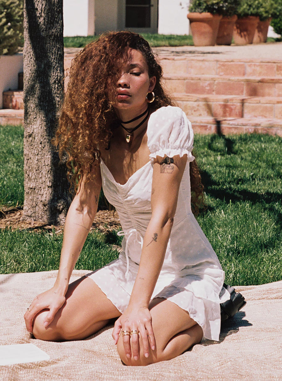 Mikail Mini Dress White · photo 1