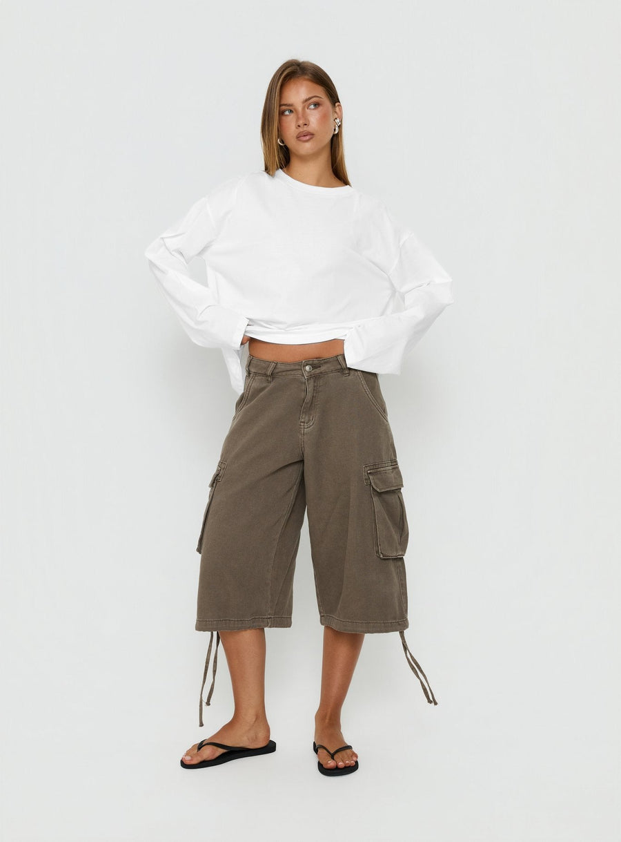 Settle Down Long Sleeve Top White · photo 3