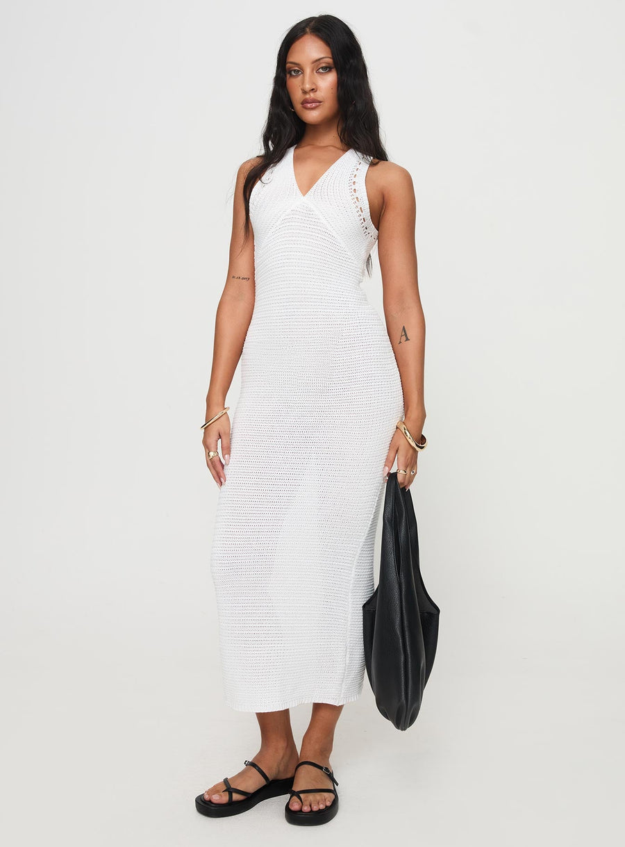 Nyman Maxi Dress White · photo 3