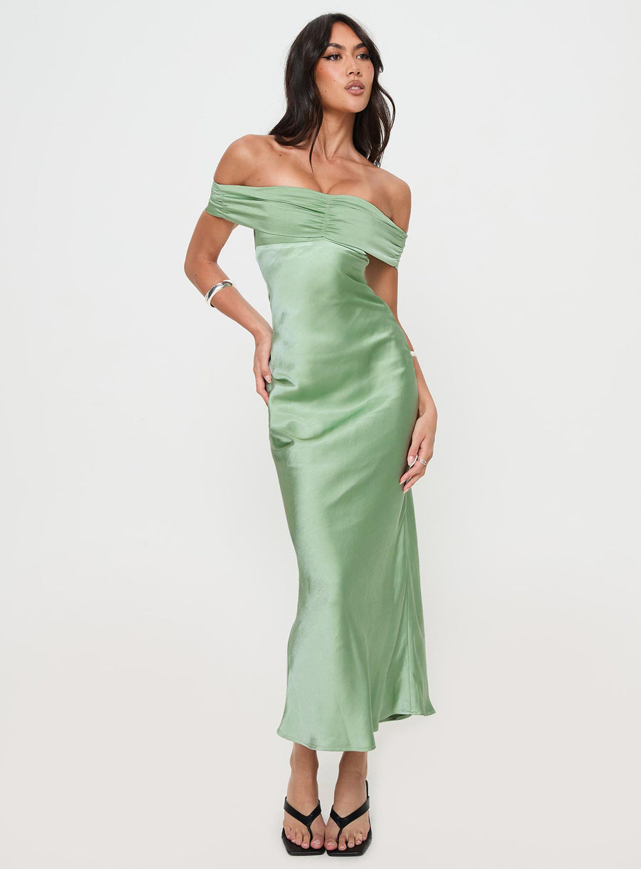 Sadee Maxi Dress Sage · photo 3