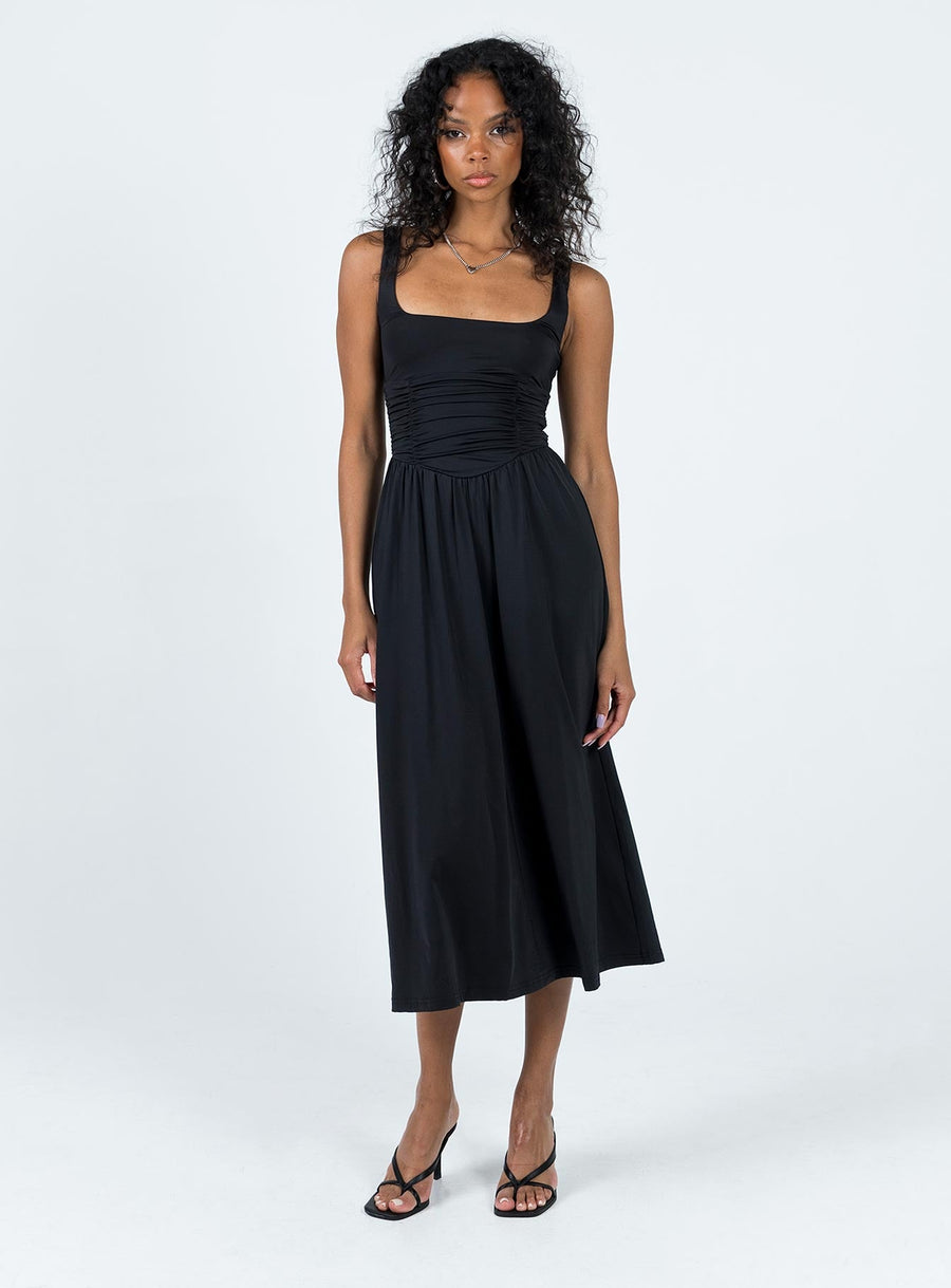 Braddon Midi Dress Black · photo 2