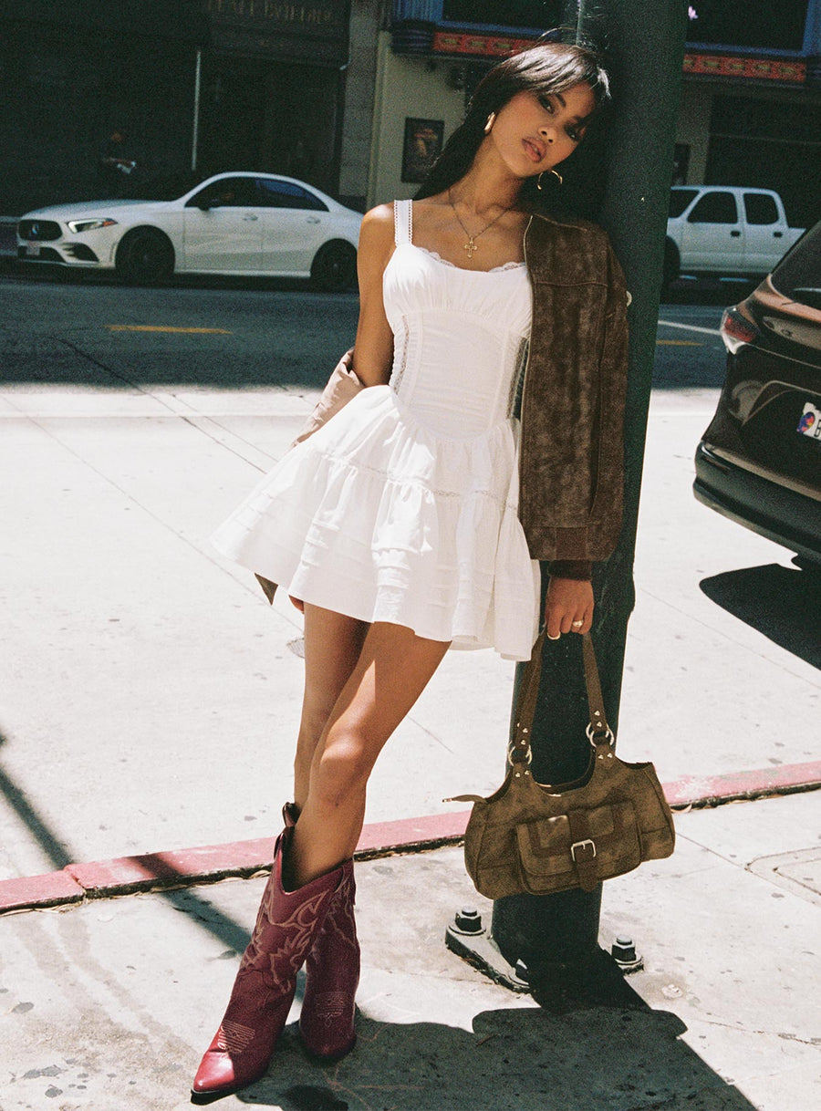 Cuppa Mini Dress White · photo 9