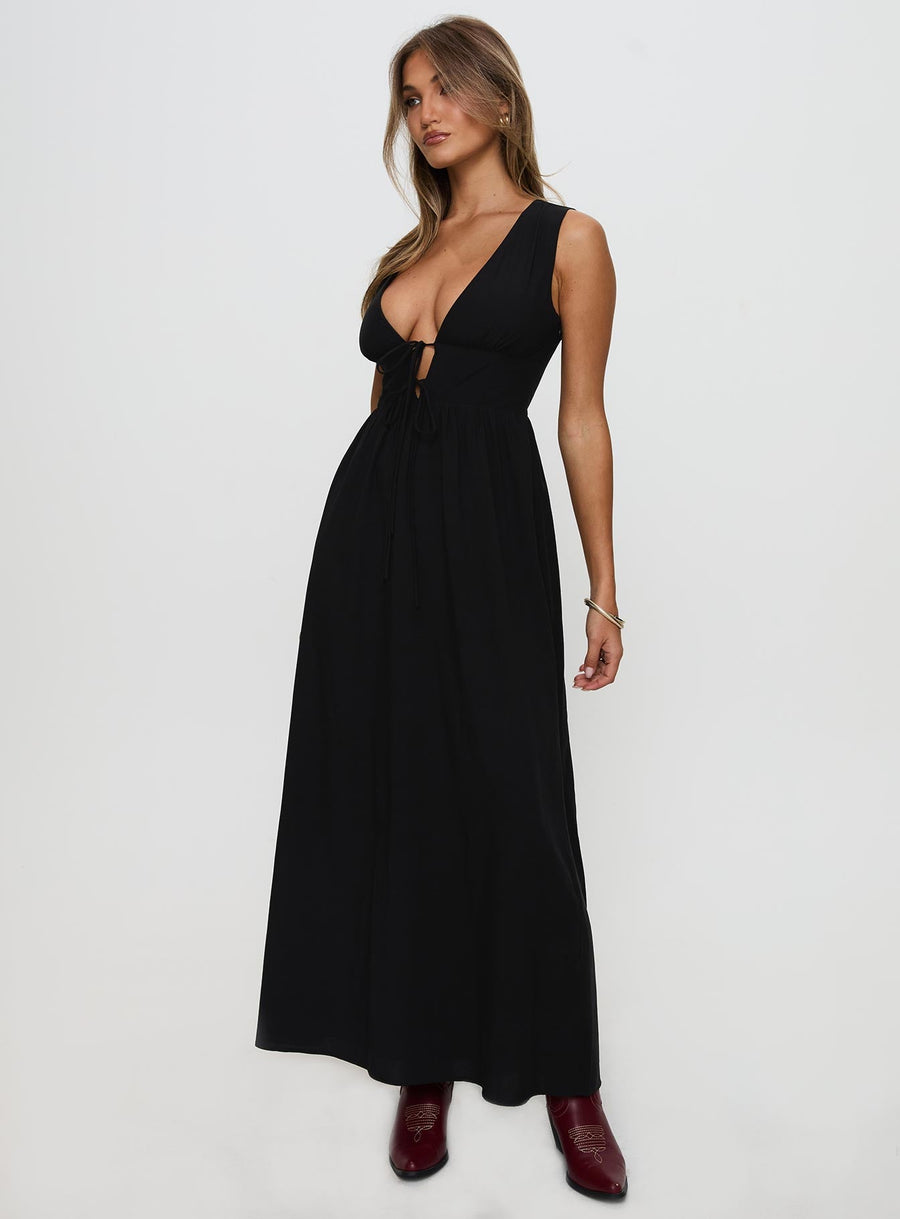 Pokey Maxi Dress Black · photo 3