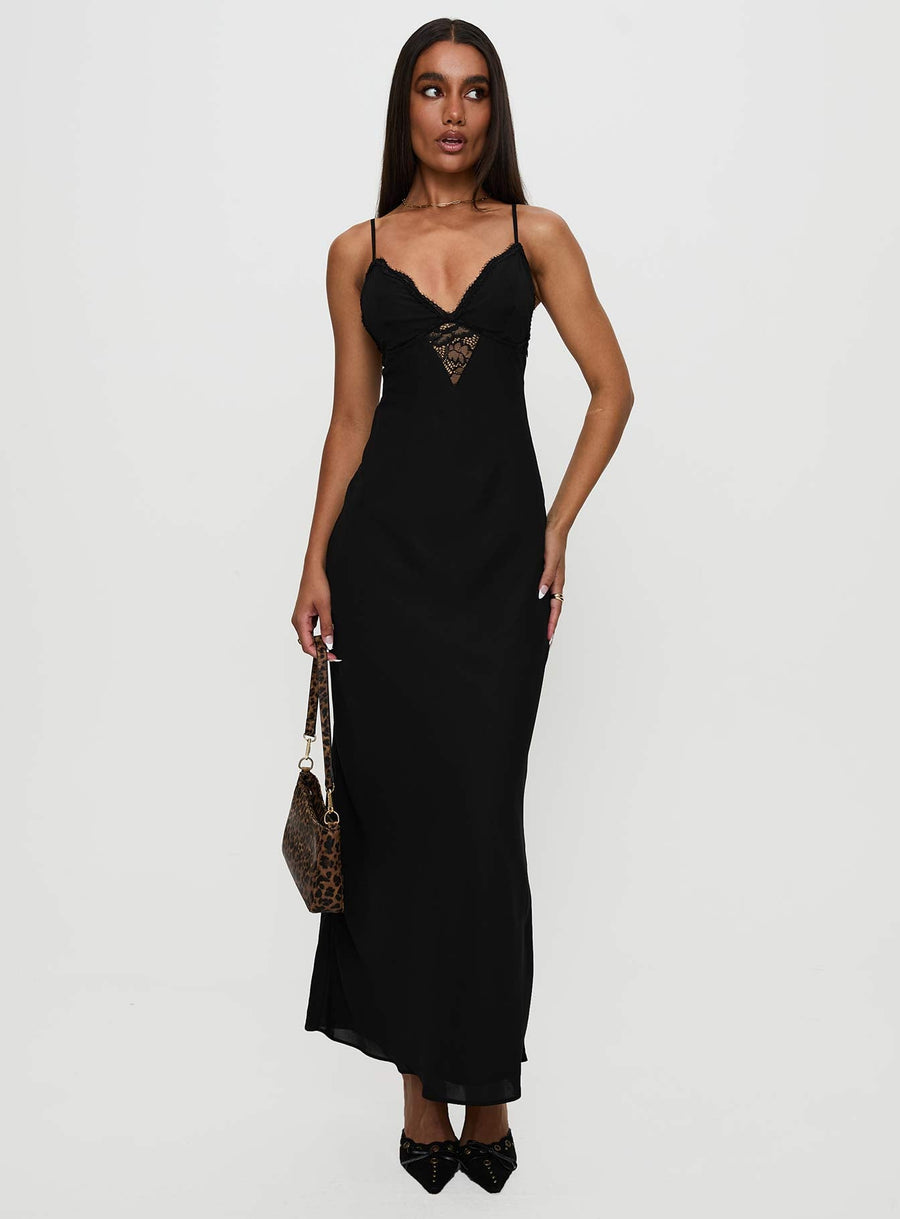 Artea Maxi Dress Black · photo 3