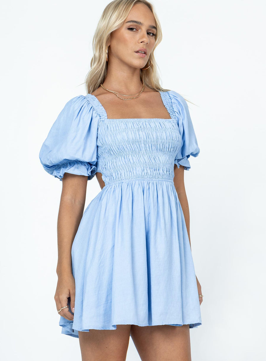 Dani Mini Dress Blue · photo 3
