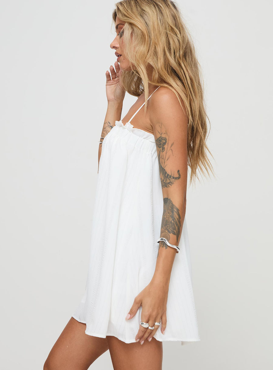 Marsaline Mini Dress White · photo 4