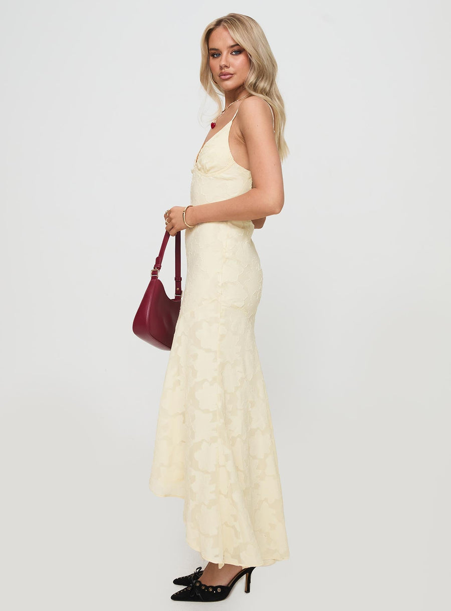 Cyrene Maxi Dress Lemon · photo 4
