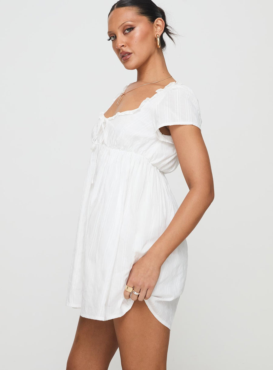 Monsterrat Mini Dress White · photo 3