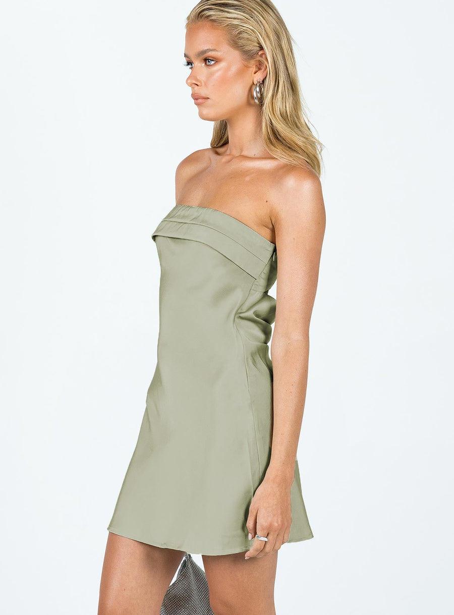 Phillipa Mini Dress Sage · photo 5