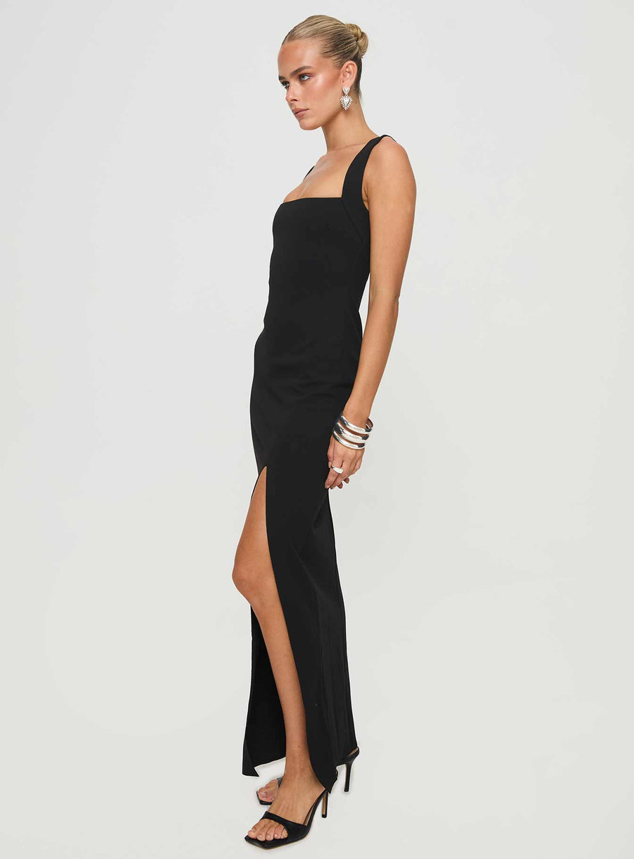 Bombshell Maxi Dress Black · photo 4
