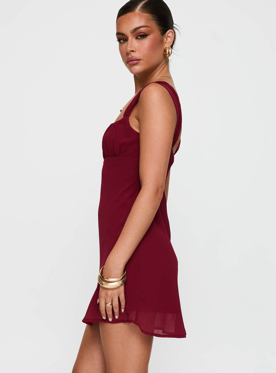 Solasta Mini Dress Red · photo 3