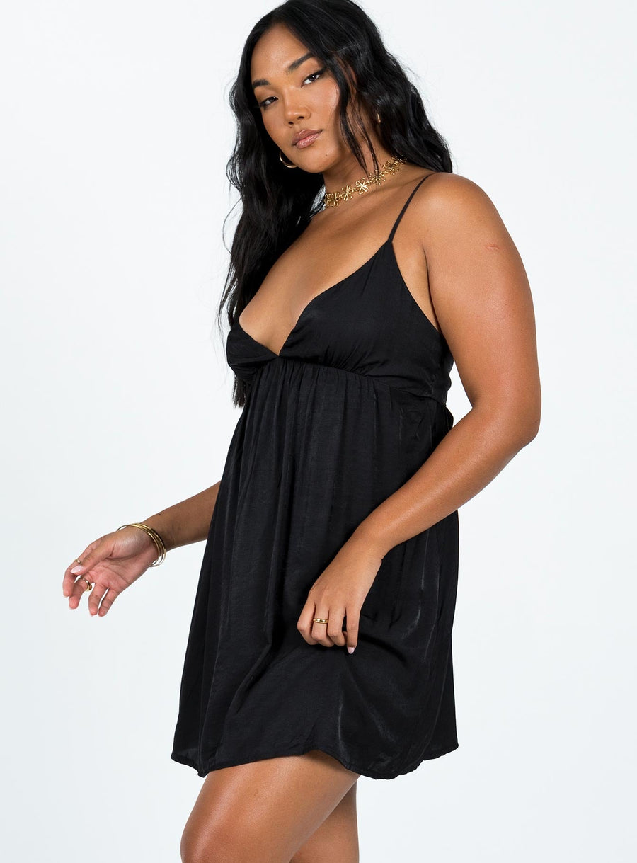 Koko Mini Dress Black · photo 3