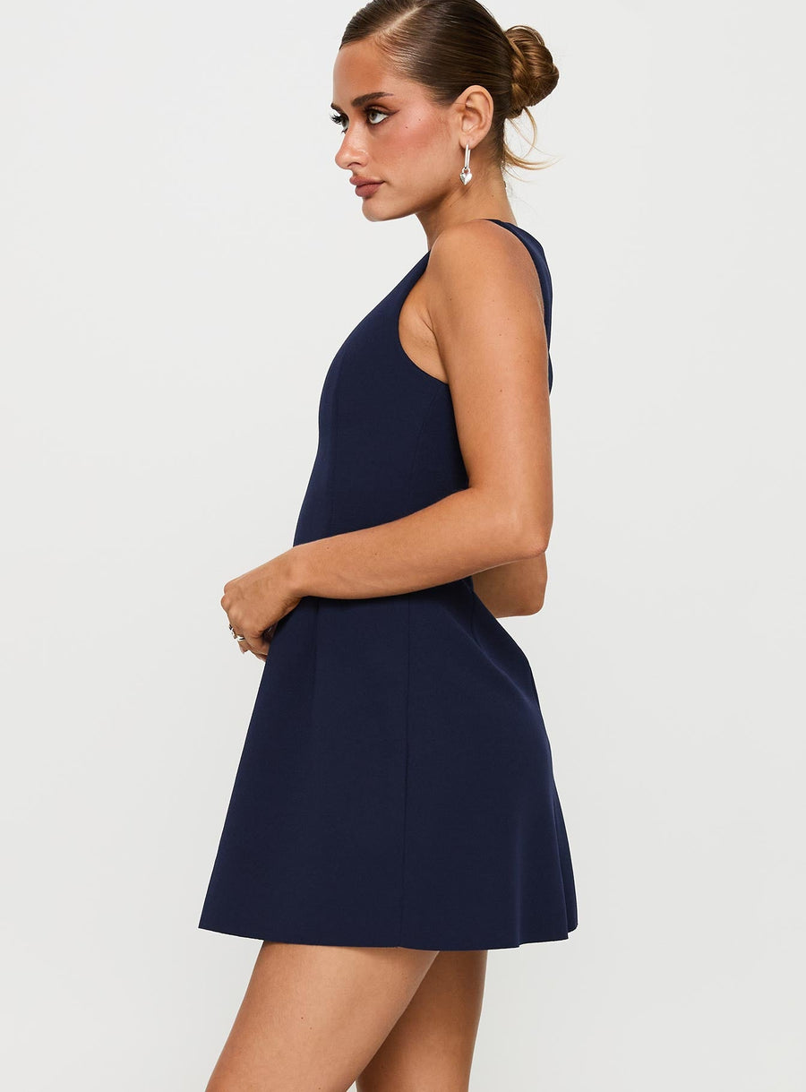 Anse Mini Dress Navy · photo 4