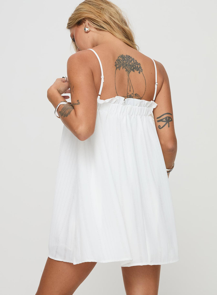 Marsaline Mini Dress White · photo 5