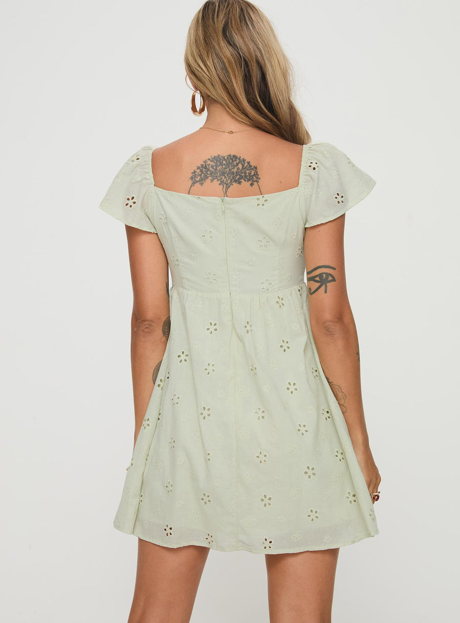Staban Mini Dress Sage · photo 4