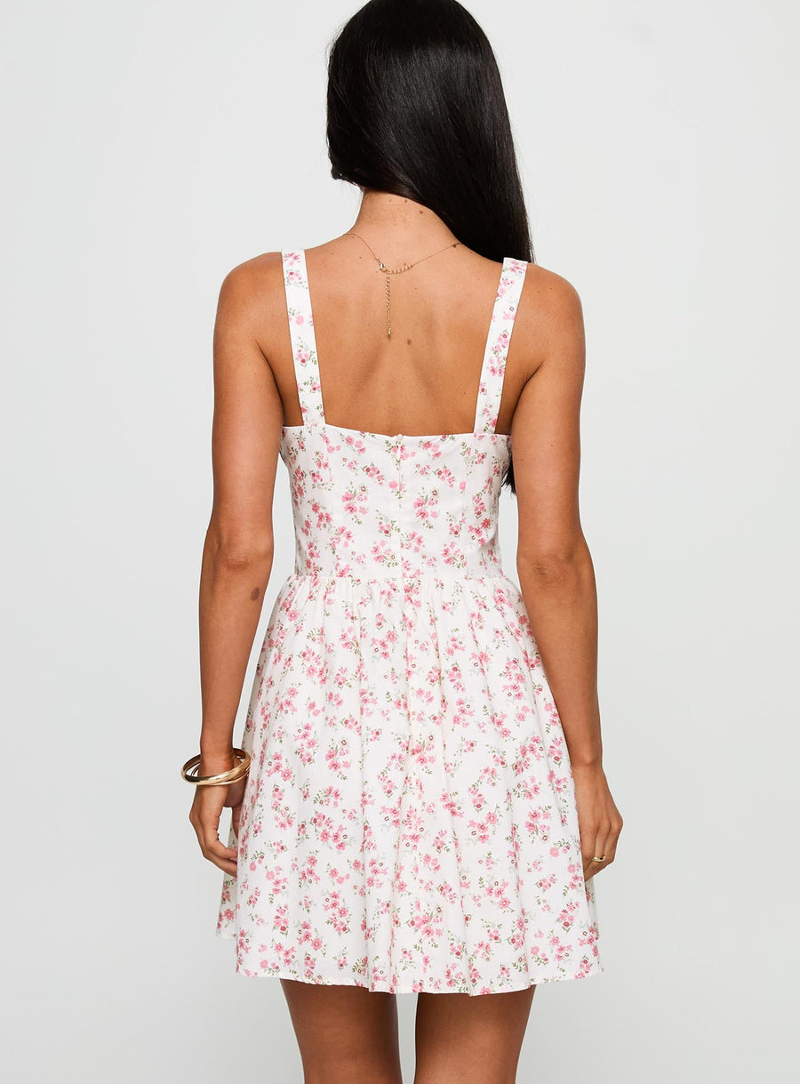Graciella Mini Dress Multi / Floral · photo 5