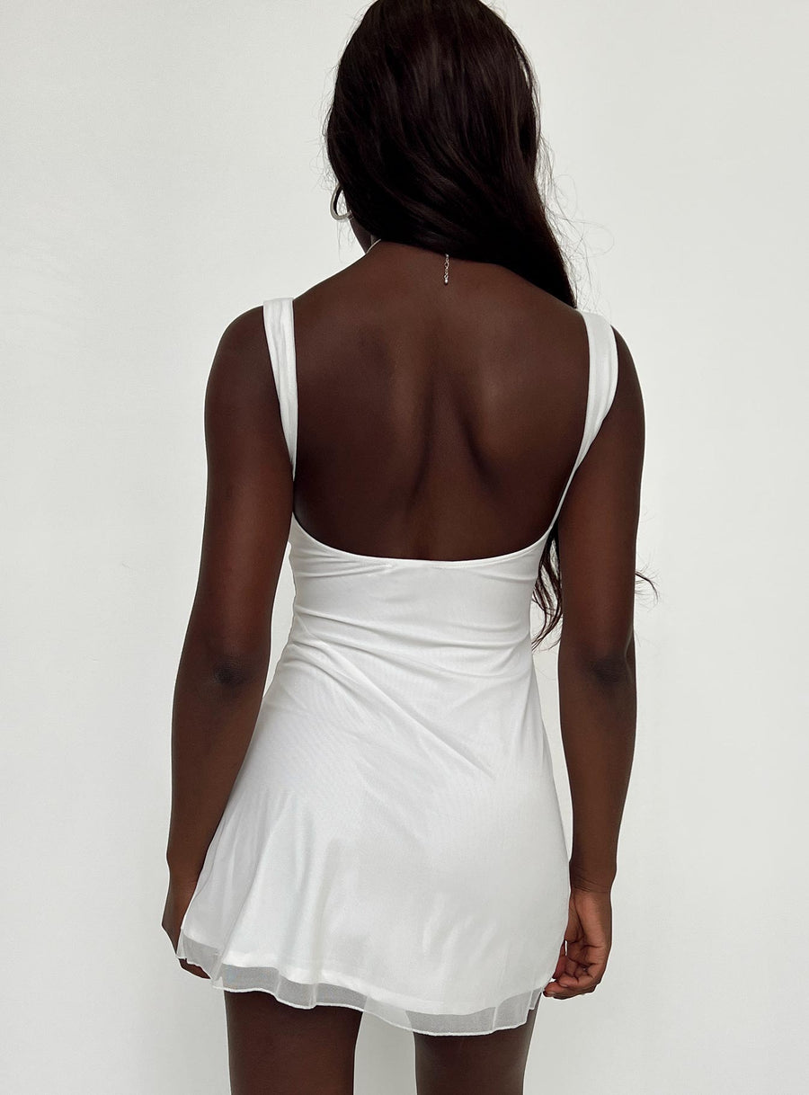 Zuba Mini Dress White · photo 4