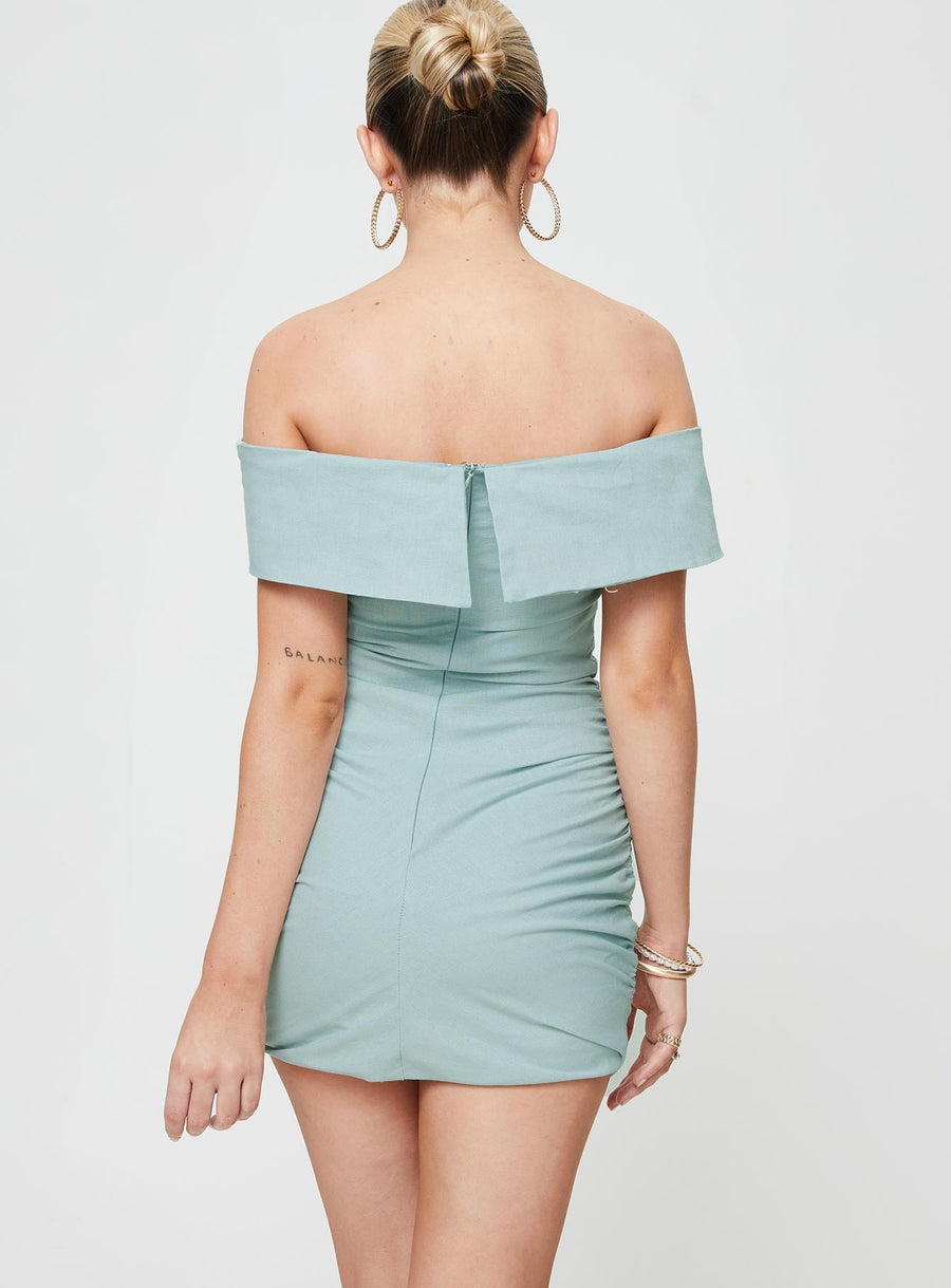 Marcia Mini Dress Blue · photo 5