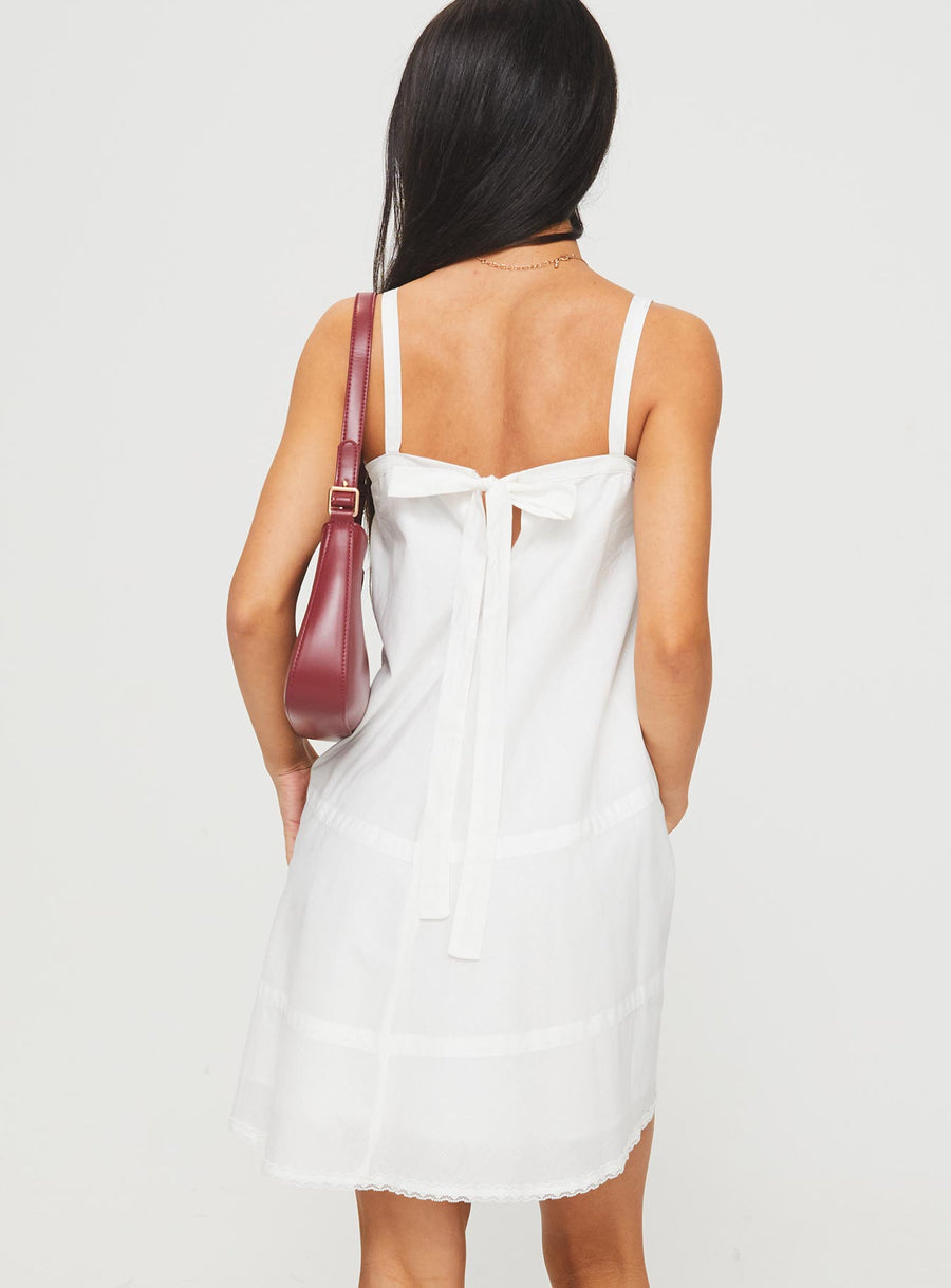 Jubilant Mini Dress White · photo 5