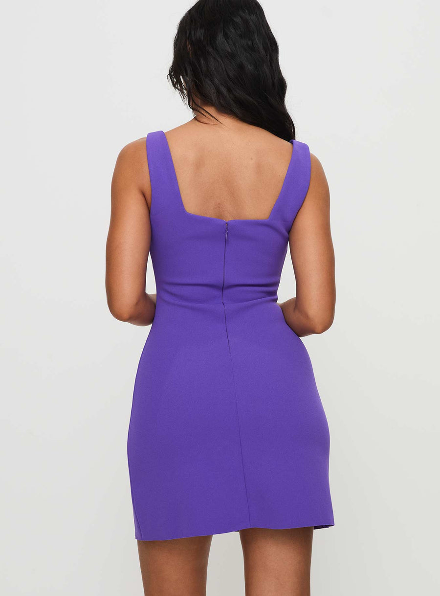 Bombshell Mini Dress Purple · photo 5