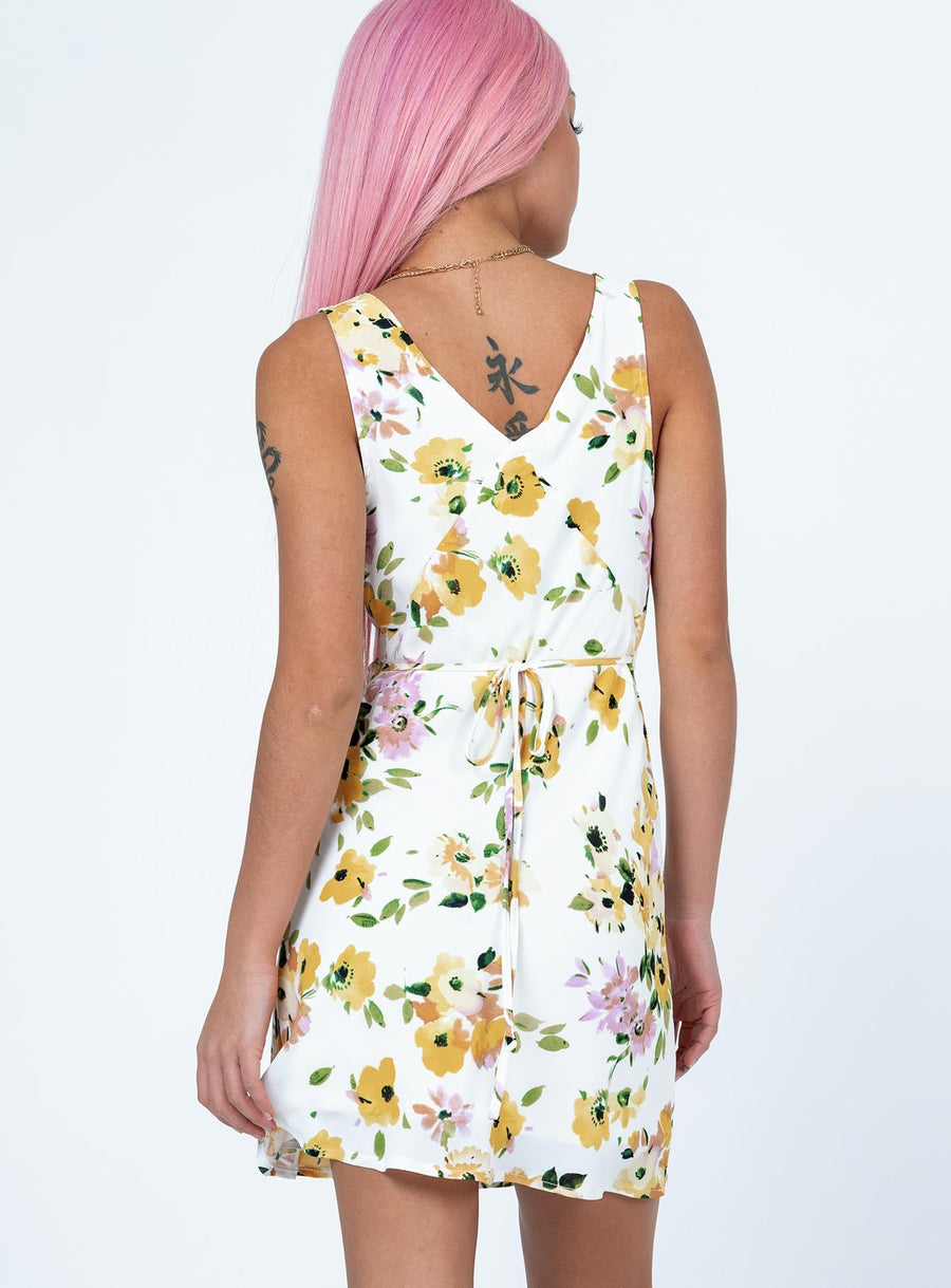 Nellie Mini Dress Multi Floral · photo 4
