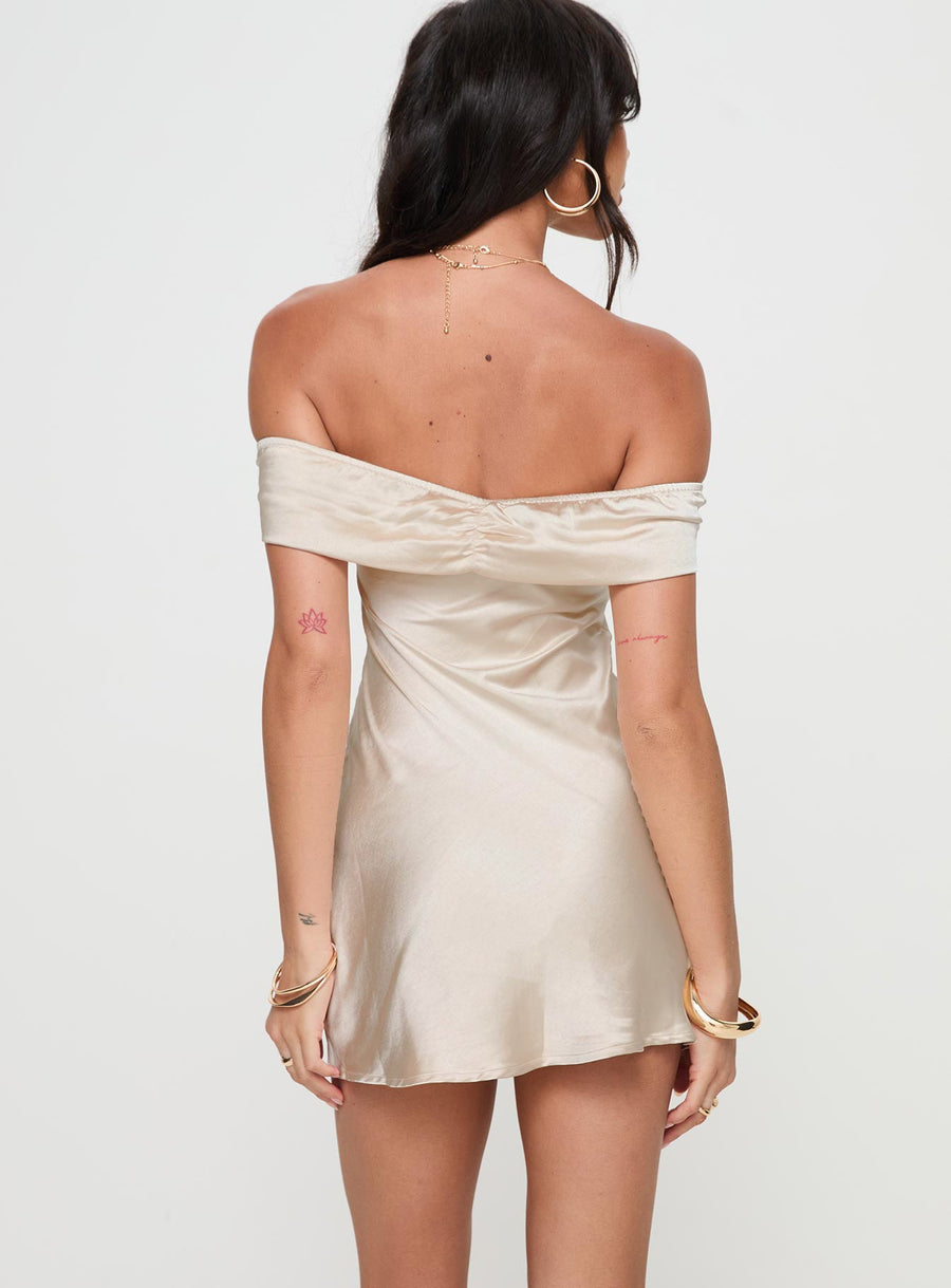 Sadee Mini Dress Champagne · photo 5