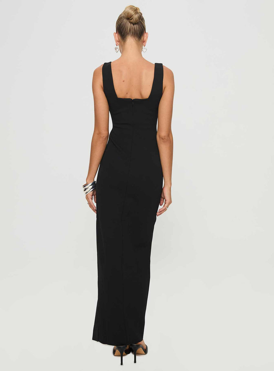 Bombshell Maxi Dress Black · photo 5