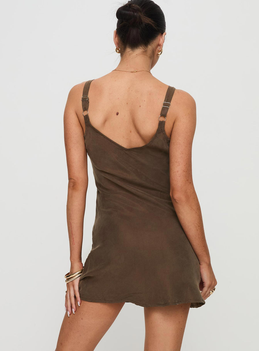 Laurette Mini Dress Brown · photo 4