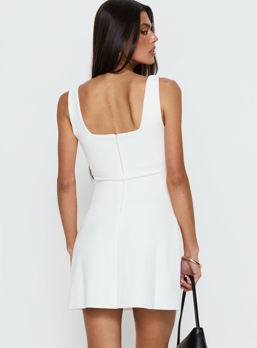 Bombshell Mini Dress White · photo 5
